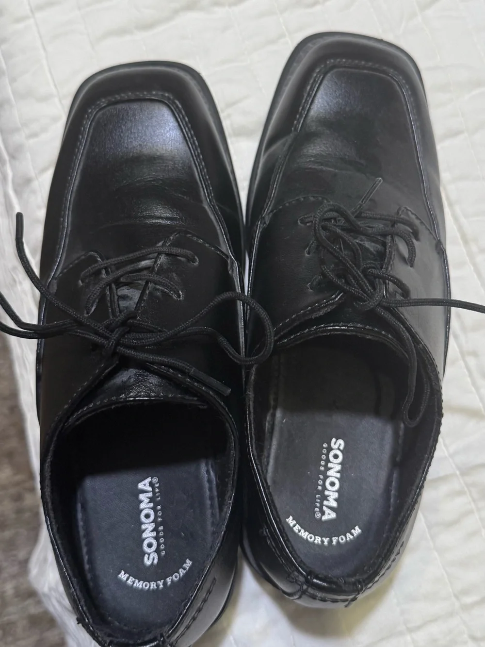 Sonoma Goods for Life black lace -up dress shoes